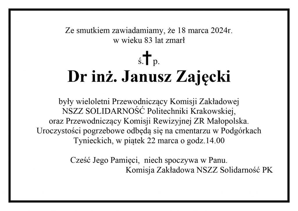 Ze smutkiem zawiadamiamy Janusz Zajęcki_page-0001