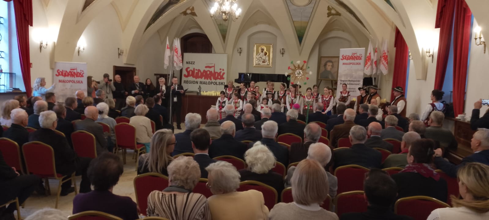 Spotkanie Opłatkowe Małopolskiej Solidarności