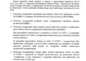 Porozumienie w sprawie podwyżek dla pracowników